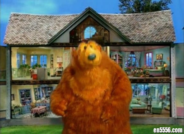 D-01.大熊贝儿蓝色的家 Bear In the Big Blue House 趣味十足的主题式情境导引之儿童卡通剧