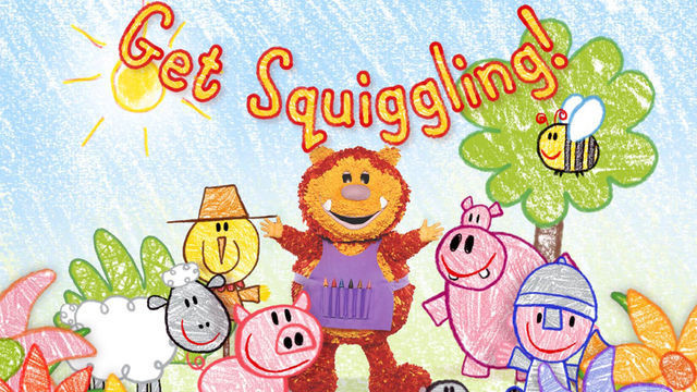C-03.彩色乐园 Get Squiggling-适合幼儿学画画的视频《Get Squiggling彩色乐园》英文版一二三季